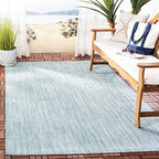 SAFAVIEH Outdoor Square Rug 5'3" by Unknown