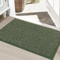 BEQHAUSE Dirt Trapper Door Mat 24" x 36", Non-Slip Washable Doormats by BEQHAUSE