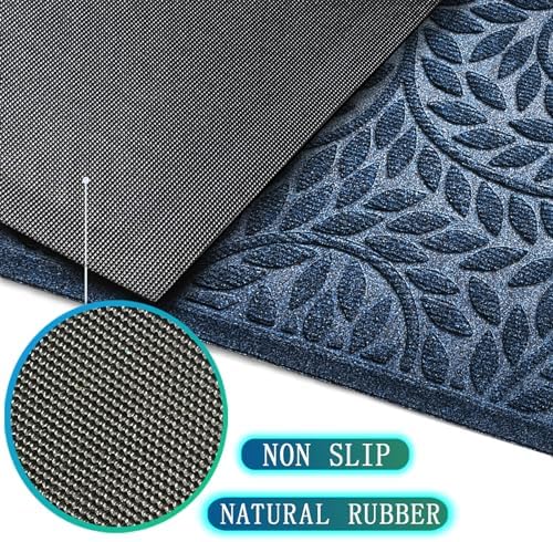 Bulijojo Front Door Mat Entrance, Durable Heavy Duty Welcome Mat, Thick - Image 5
