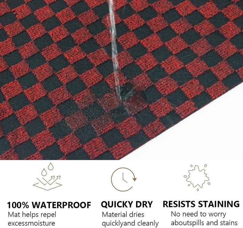 Petgrow Hallway Runner Rug 2FTX76FT, Super Skid Resistant TPR Backing Area Rug - Image 2