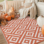 GENIMO Fall Decor Outdoor Rug, Plastic Rugs - Image 2