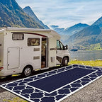 GENIMO Outdoor Rug, Waterproof Plastic Rugs 10'x20' - Image 4