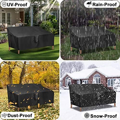 OutdoorLines Outdoor Waterproof Loveseat Couch Cover - Image 7