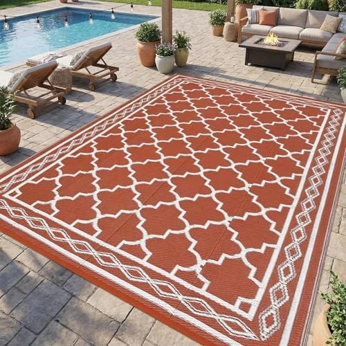 GarveeLife Outdoor Rug 9x12 Outdoor Rug by GarveeLife