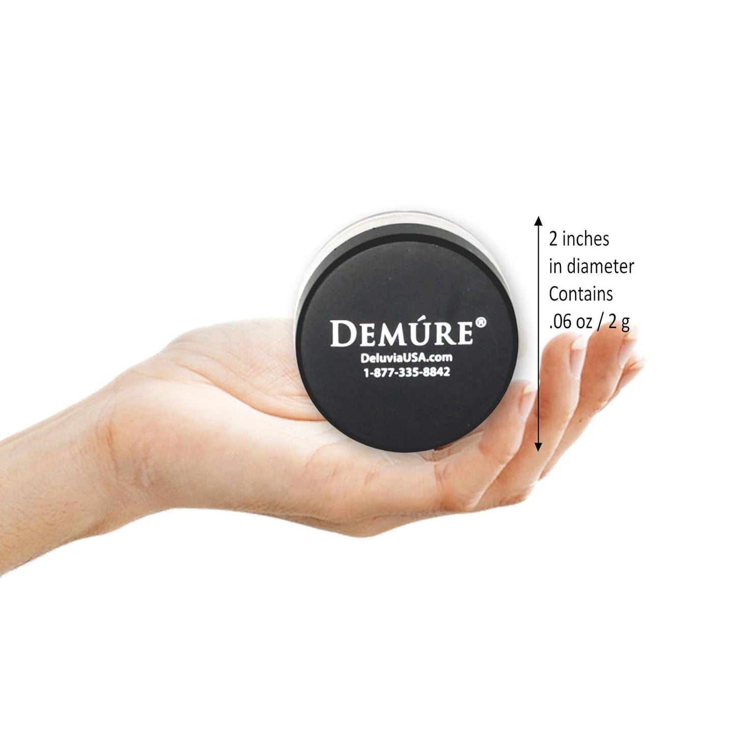 Demure Mineral Blush (Pink Fusion) - Loose Powder, Natural, Professional, Cruelty Free Makeup