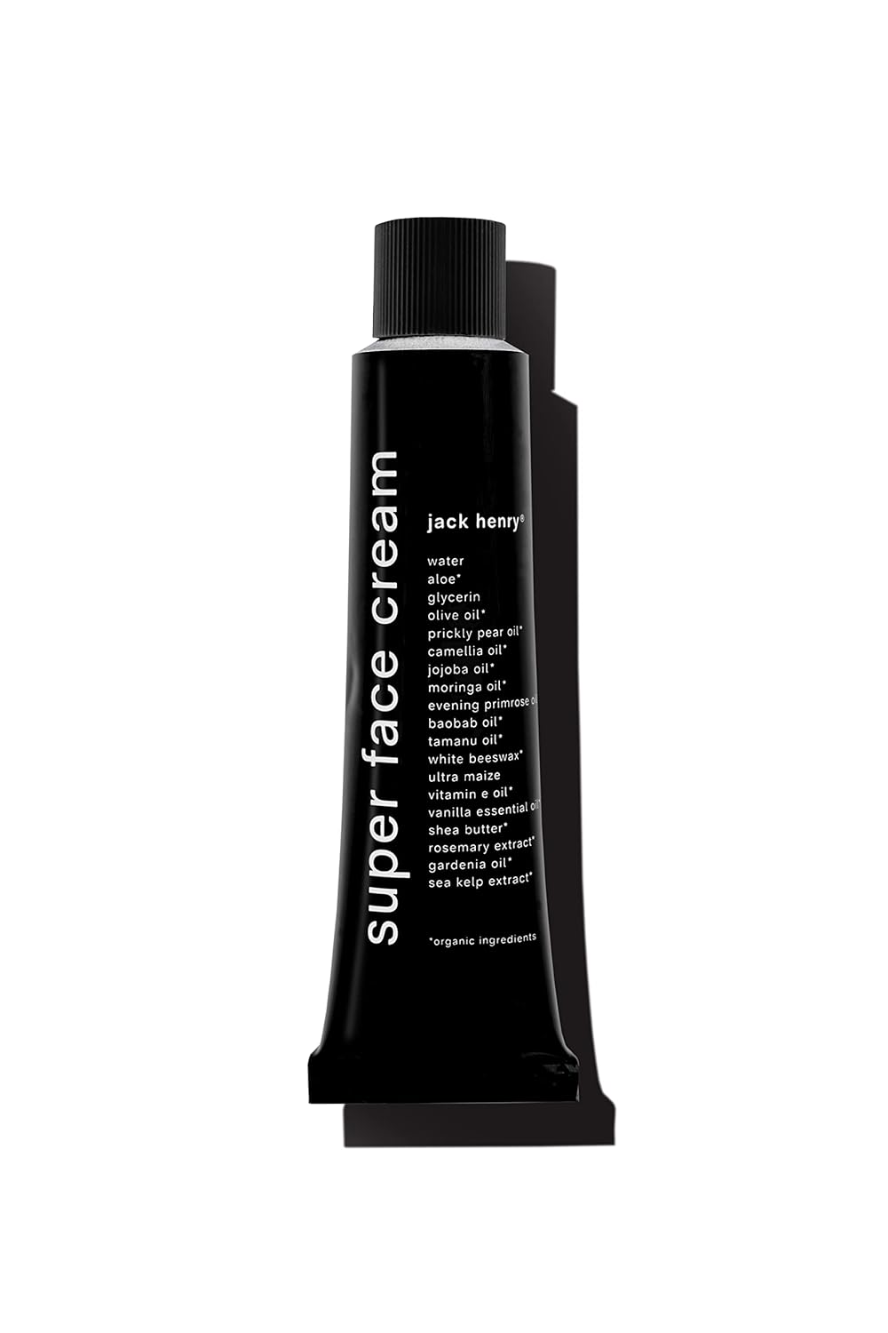 Jack Henry Super Face Cream - Lightly Scented Lightweight Hydrating Facial Moisturizer for Men & Women - Suitable for All Skin Types - Organic & Plant-Based (2 oz)