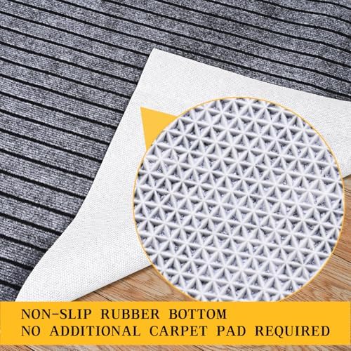 Extra Long 3x10 ft Runner Rug for Hallway, Non-Slip Indoor Outdoor Carpet - Image 5