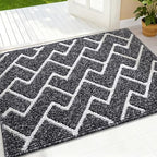 OLANLY Front Door Mat 32x20, Low-Profile Easy Clean Doormat by OLANLY