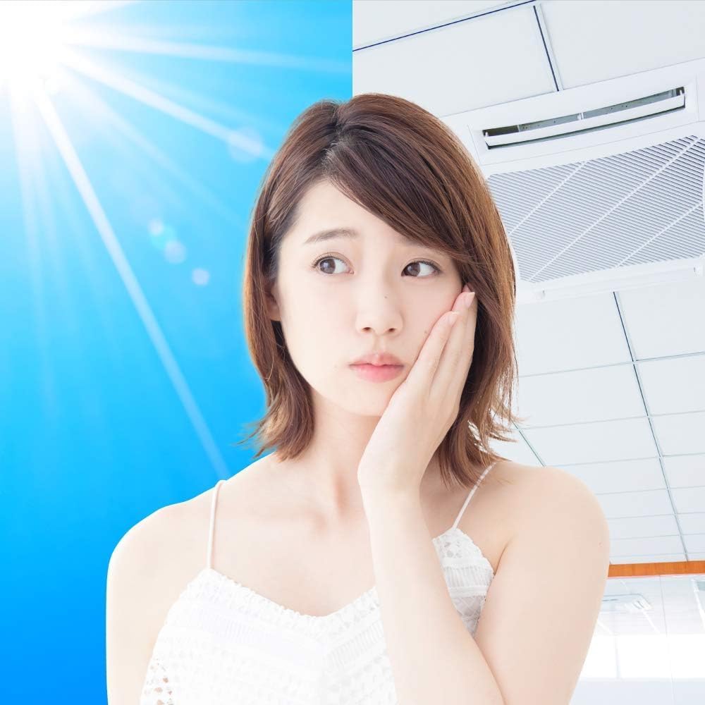 Japanese Sunscreen SPF 50 Super Water Gel Sunscreen Bottle 4.73floz(140g) +Sunblock Refill 4.22floz(125g) Set,Includes a Original Kyoto-style Maiko Oil Blotting Paper