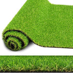 Realistic Artificial Grass Rug 3 FT x 10 FT Fake Faux Turf Grass, 0.8"" Indoor by ZGRHOMEGARDEN