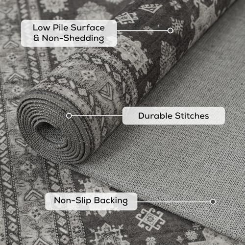 2x3 Door Mat Washable Boho Non Slip Small Rug - Image 6