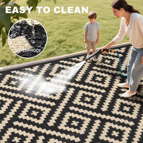 RURALITY Outdoor Rugs 8x10 Feet - Image 5