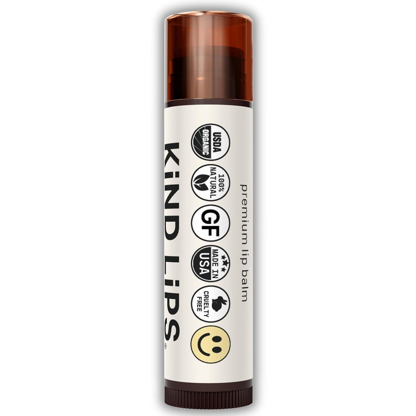 Kind Lips Sweet Mint Lip Balm 3-Pack - USDA Organic, Natural Chapstick Alternative for Dry Lips | Gluten-Free, Cruelty-Free