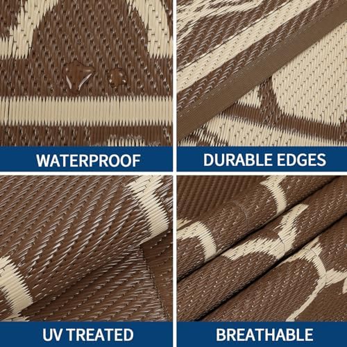 GarveeLife 10x20 Outdoor Rug Waterproof - Image 3