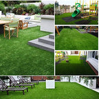 Artificial Grass Astro Turf Lawn 11FTX44FT, Economy Synthetic Fake Grass Indoor - Image 3