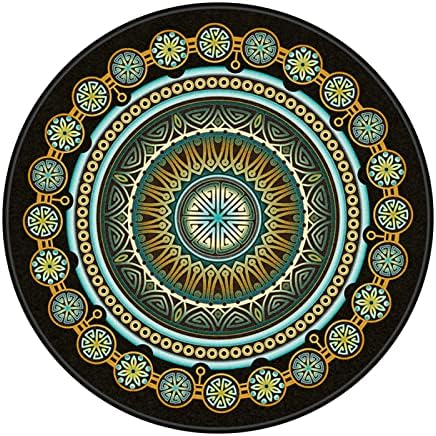 Chair Mat for Hardwood Floor Anti-Slip Floor Protector Round Gaming Computer - Image 2