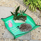 BIUWING 2PCS 39.4" x 39.4" Plant Repotting Mat Waterproof Transplanting Mat - Image 6