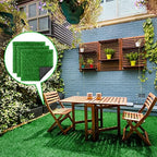 TURSTIN 12 Pcs Artificial Grass Mat, 12 x 12 Inch Synthetic Turf Squares - Image 6