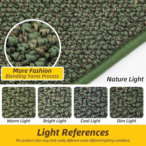 JSEI Dirt Trapper Door Mat 32" x 48", Non-Slip Washable Doormats - Image 3