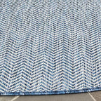 SAFAVIEH Outdoor Round Rug 9' - Image 6