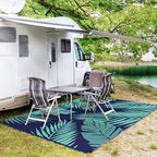 GENIMO Outdoor Rug, Waterproof Plastic Rugs - Image 5