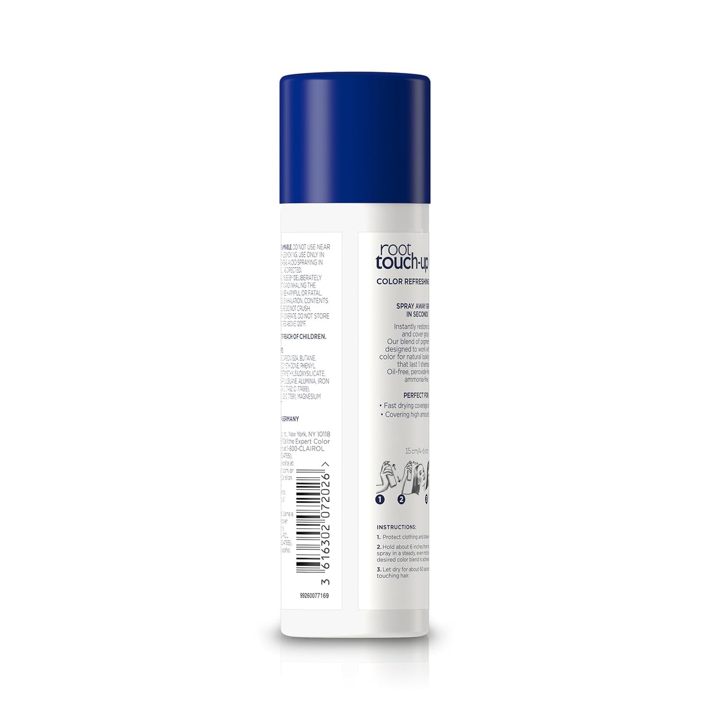 Clairol Root Touch-Up by Nice'n Easy Temporary Hair Coloring Spray, Light Brown Hair Color, Pack of 1