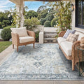 GENIMO Indoor Outdoor Rug, Washable by GENIMO