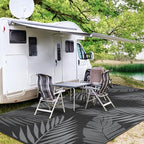 GENIMO Outdoor Rug, Waterproof Plastic Rugs 10'x14' - Image 5