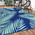 GENIMO Outdoor Rug, Waterproof Plastic Rugs 10'x14' by GENIMO