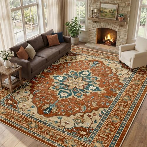 RELEANY Washable Area Rug, Large 10'x14' - Image 2