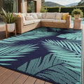 GENIMO Outdoor Rug, Waterproof Plastic Rugs by GENIMO