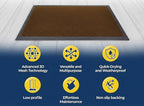 Muddy Mat® Meshy Mat™ Door Mat Heavy-Duty Quick-Dry Floor Mat, Sand & Dirt - Image 3