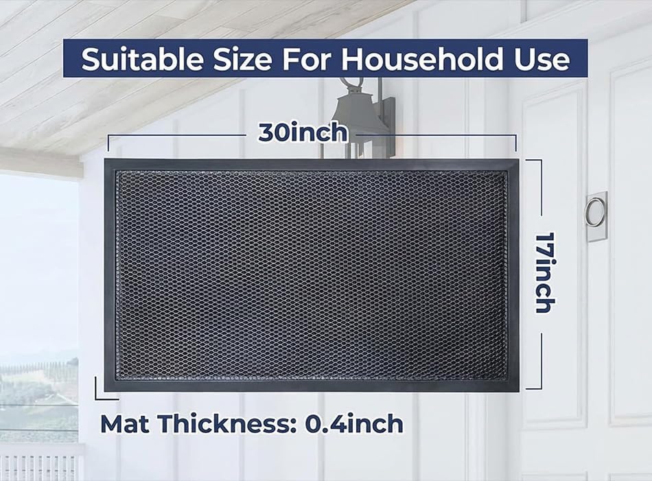 Muddy Mat® Meshy Mat™ Door Mat Heavy-Duty Quick-Dry Floor Mat, Sand & Dirt - Image 2