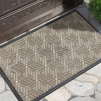 Yimobra Front Door Mat for Outside Entrance, Pale Khaki by Yimobra