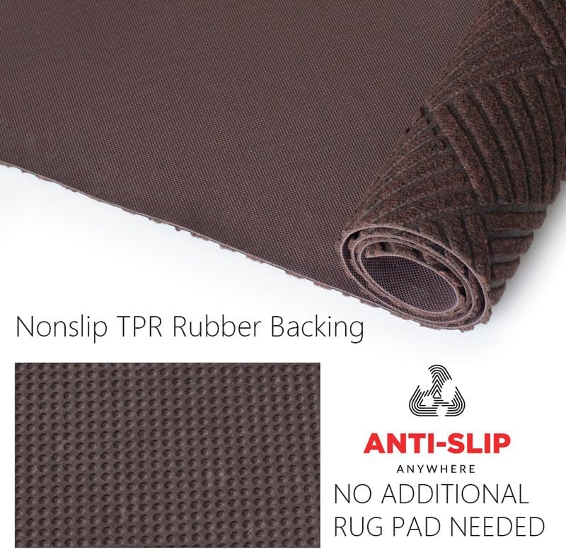 Petgrow Hallway Runner Rug 4FTX44FT, Super Skid Resistant TPR Backing Area Rug - Image 3