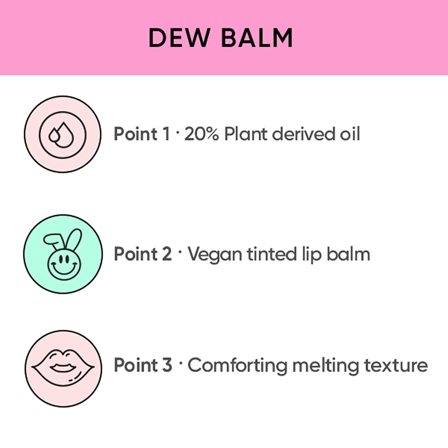 Amuse SEOUL DEW BALM 01 BALLERINA