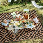 Kalafun Outdoor Patio Plastic Straw Rug, 8x10 ft - Image 7