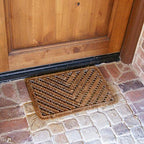 Rubber-Cal Herringbone Outdoor Scraper Door Mat, 18 by 30-Inch - Image 3