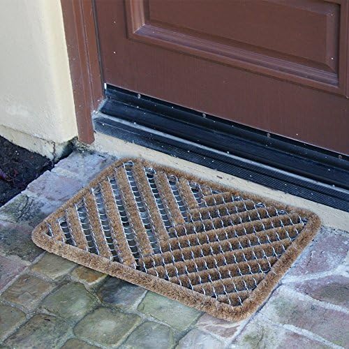 Rubber-Cal Herringbone Outdoor Scraper Door Mat, 18 by 30-Inch - Image 4