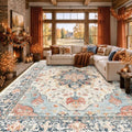 RELEANY Washable Area Rug, Large 9'x12' by RELEANY