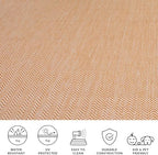 SAFAVIEH Outdoor Square Rug 4' - Image 5