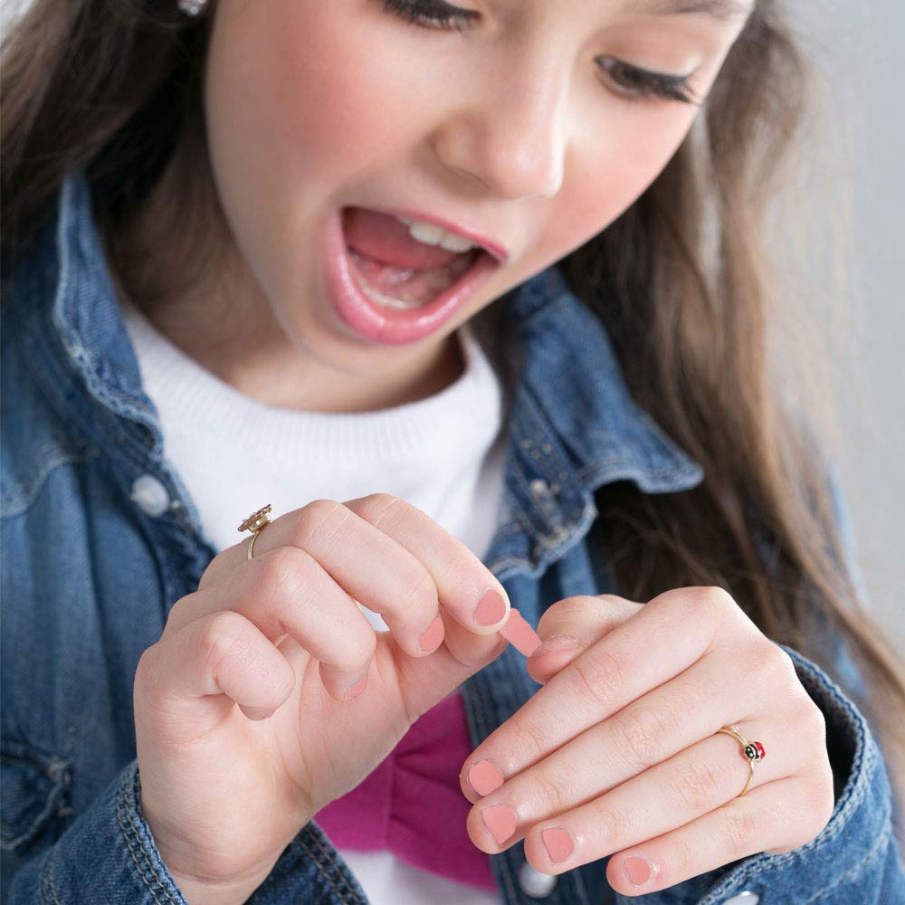 MISS NELLA-Peel Off, Odour Free, Water Base & Safe for kids nail polish pack of 3 (PINK GLITTER ATTACK)