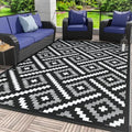 GENIMO Outdoor Rug, Waterproof Plastic Rugs by GENIMO
