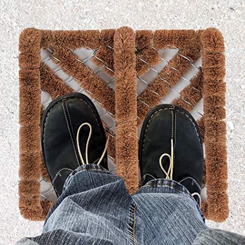 NINAMAR Natural Coir Boot Scraper Door Mat - Image 5