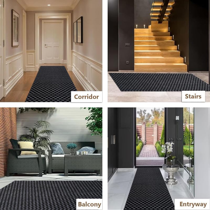 Petgrow Hallway Runner Rug 2FTX75FT, Super Skid Resistant TPR Backing Area Rug - Image 6