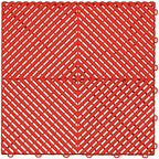Swisstrax Ribtrax PRO Interlocking Garage Floor Tiles, 15.75 x 15.75-Inch by Swisstrax