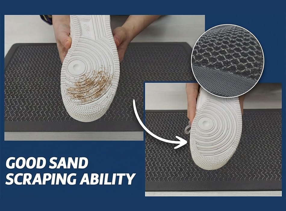 Muddy Mat® Meshy Mat™ Door Mat Heavy-Duty Quick-Dry Floor Mat, Sand & Dirt - Image 4
