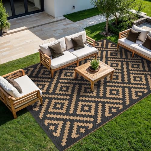 GENIMO Outdoor Rug, Waterproof Plastic Rugs - Image 2