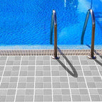 9 Pack Modular Interlocking Floor Mat Soft Non-Slip Shower Floor Tile - Image 3