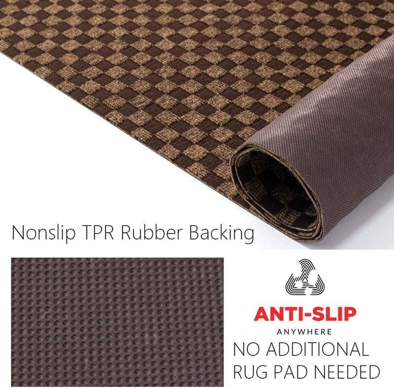 Petgrow Hallway Runner Rug 2FTX71FT, Super Skid Resistant TPR Backing Area Rug - Image 3